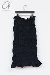 SHUSHUTONG pleated mid skirt aw21sk08 dark blue